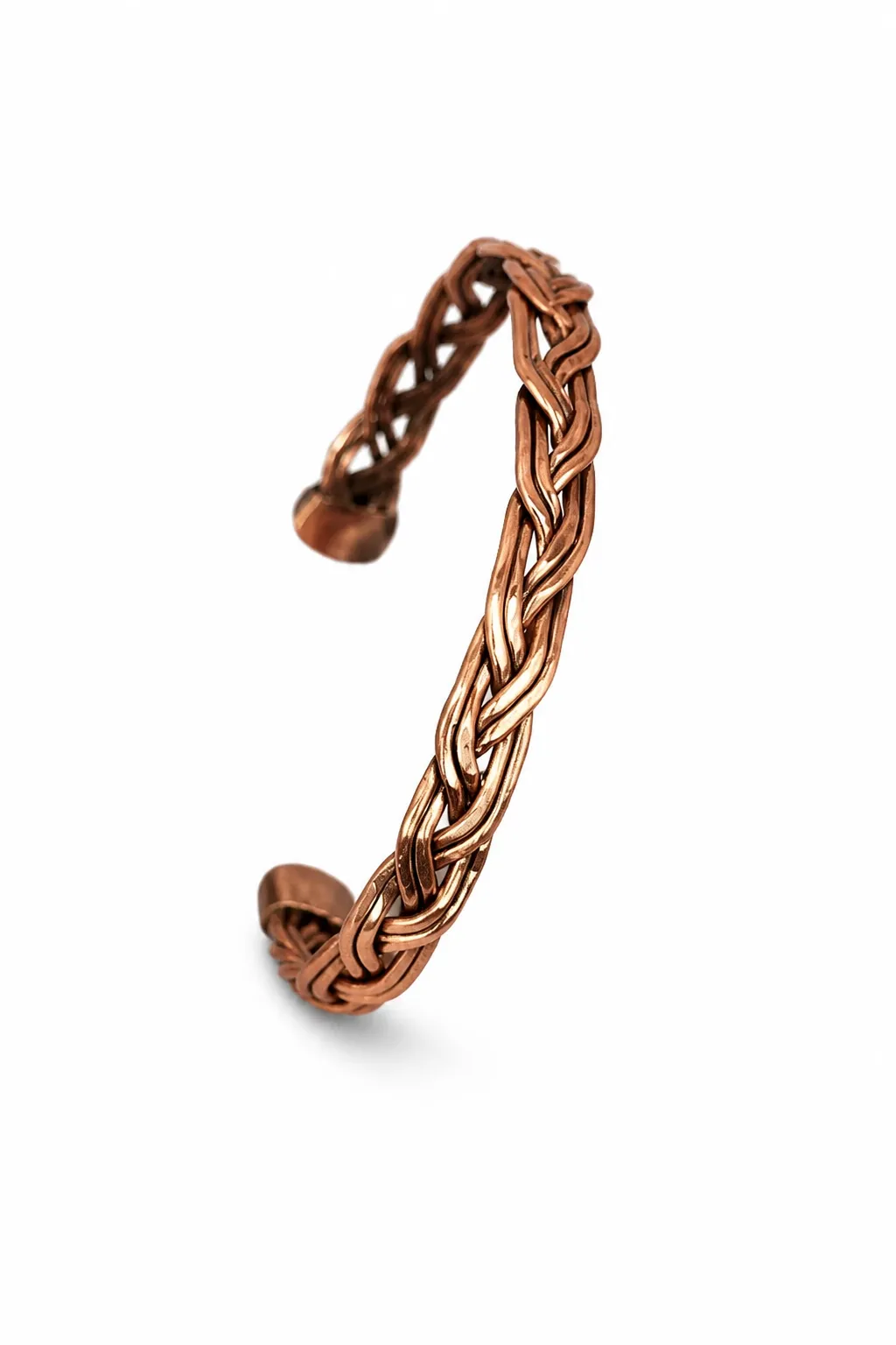 Bracelet cuivre tressé TRESSINE