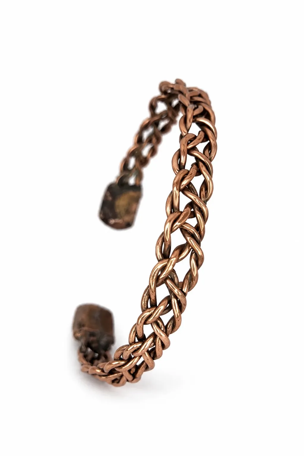 Bracelet cuivre tressé TRESSINE