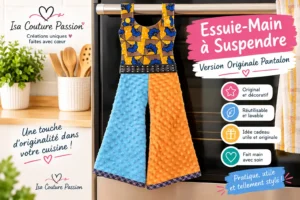 Essuie-Main à Suspendre : Création Couture Inédite